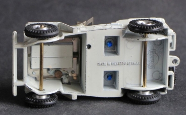 Gama Willys Jeep Policecar 1963 DieCast Model (0616)